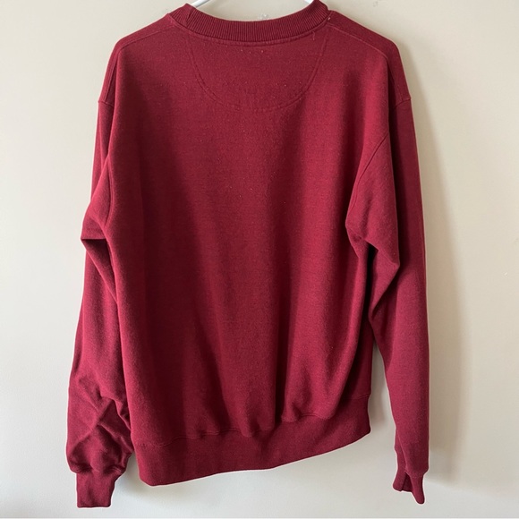 Red Champion Eco Sweatshirt Size Medium - Picture 2 of 6